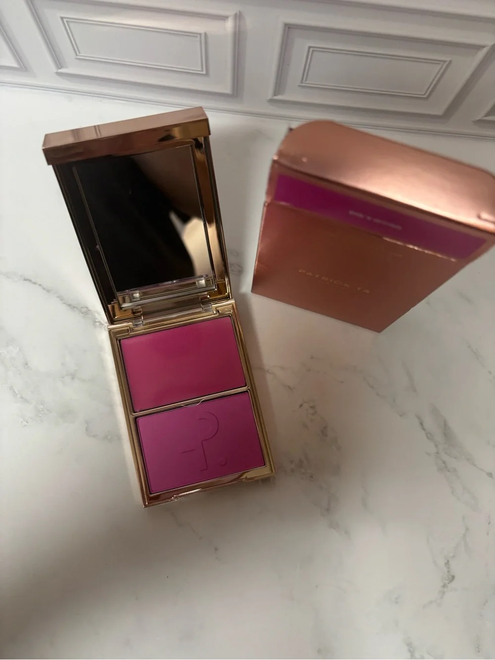 Patrick ta she’s giving blush duo